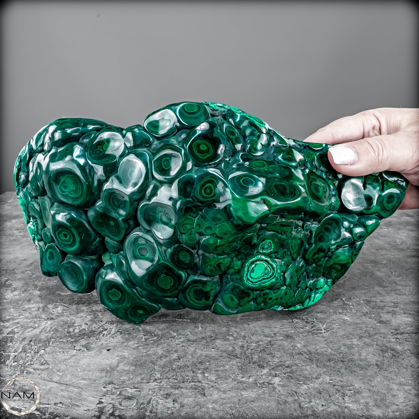 Natürlicher Botryoidaler Malachit - 2295,77g