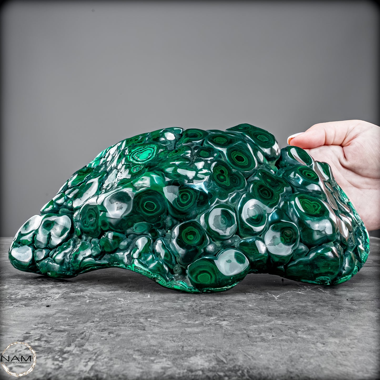 Natürlicher Botryoidaler Malachit - 2295,77g
