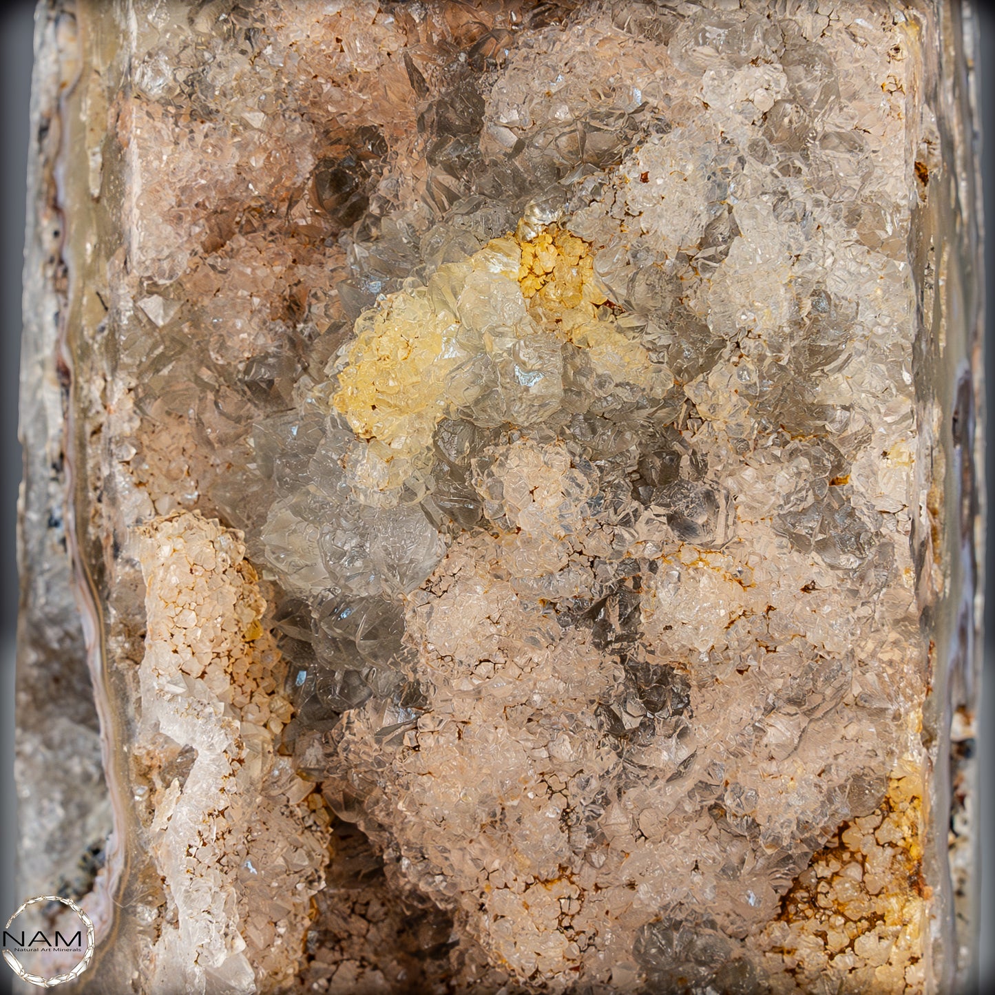 Natürlicher Achat-Kristall Obelisk aus Indonesien, selten - 710,94g