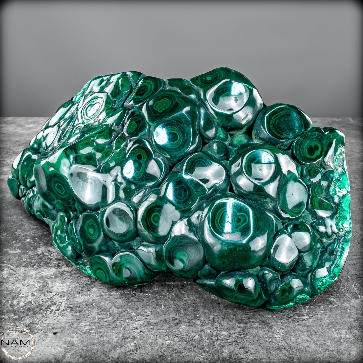 Natürlicher Botryoidaler Malachit - 2295,77g