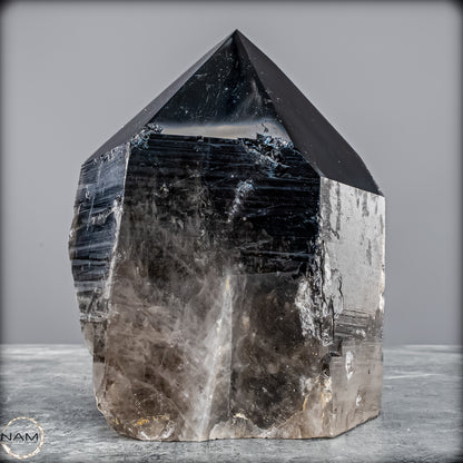 Rauchquarz Spitze – Kraftvolle Erdung in ihrer reinsten Form - 2402,16g