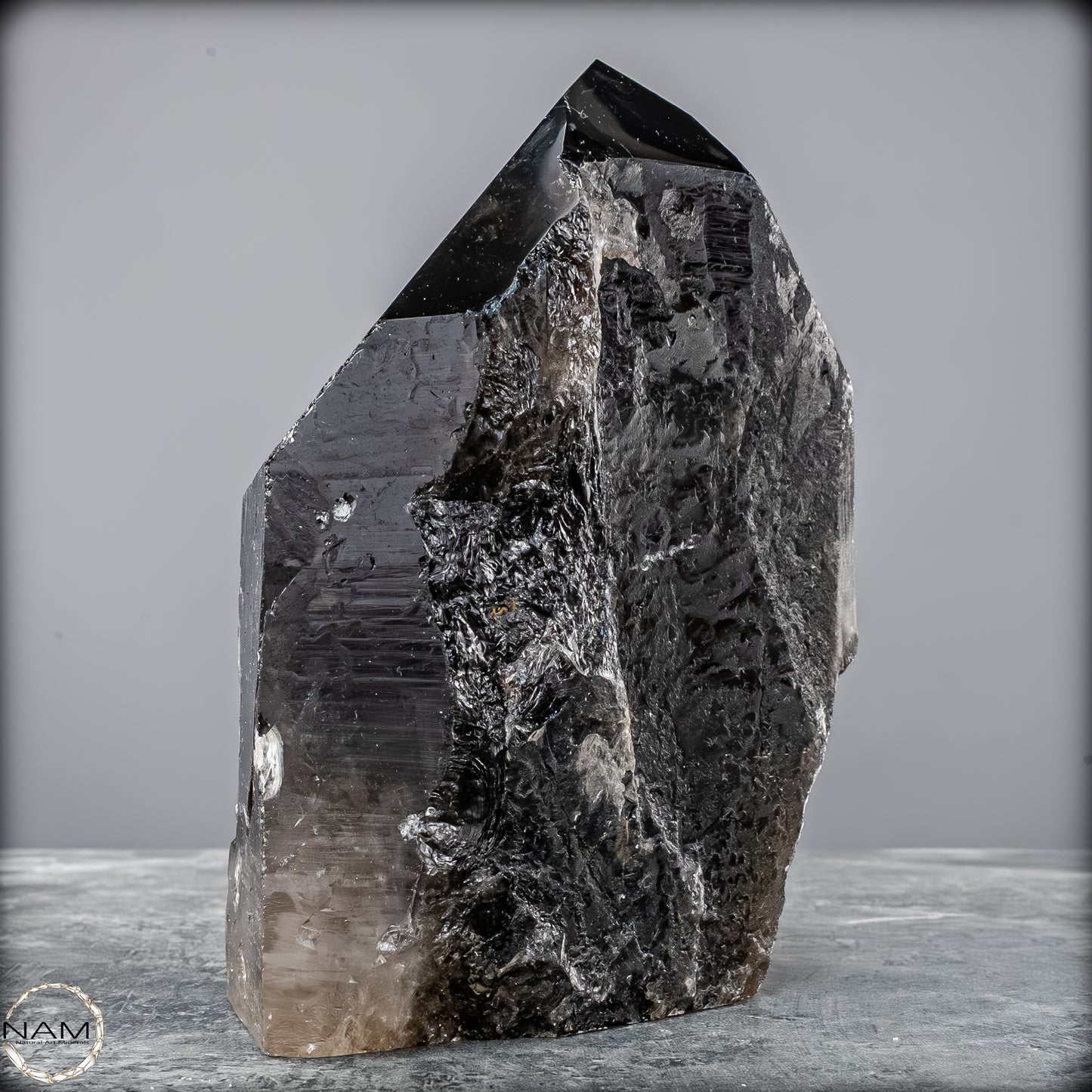 Rauchquarz Spitze – Kraftvolle Erdung in ihrer reinsten Form - 2402,16g