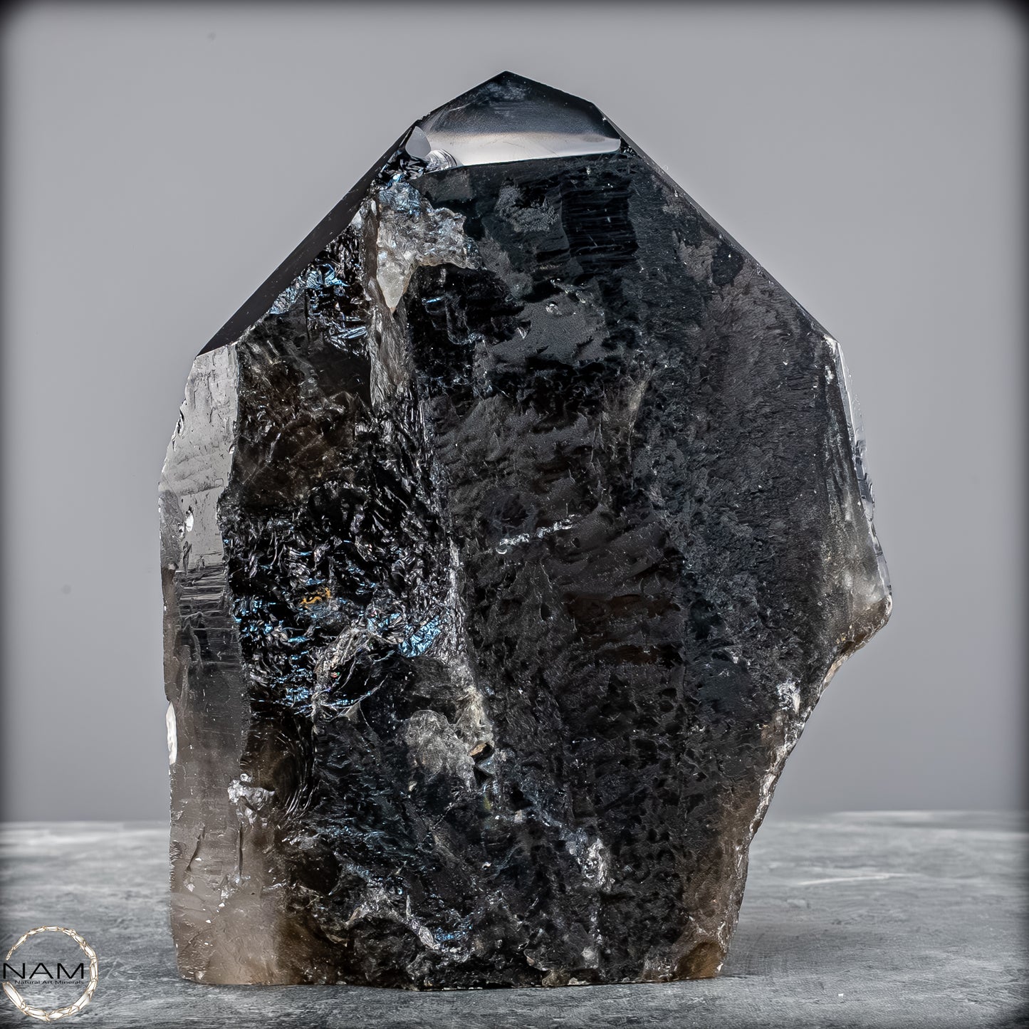 Rauchquarz Spitze – Kraftvolle Erdung in ihrer reinsten Form - 2402,16g