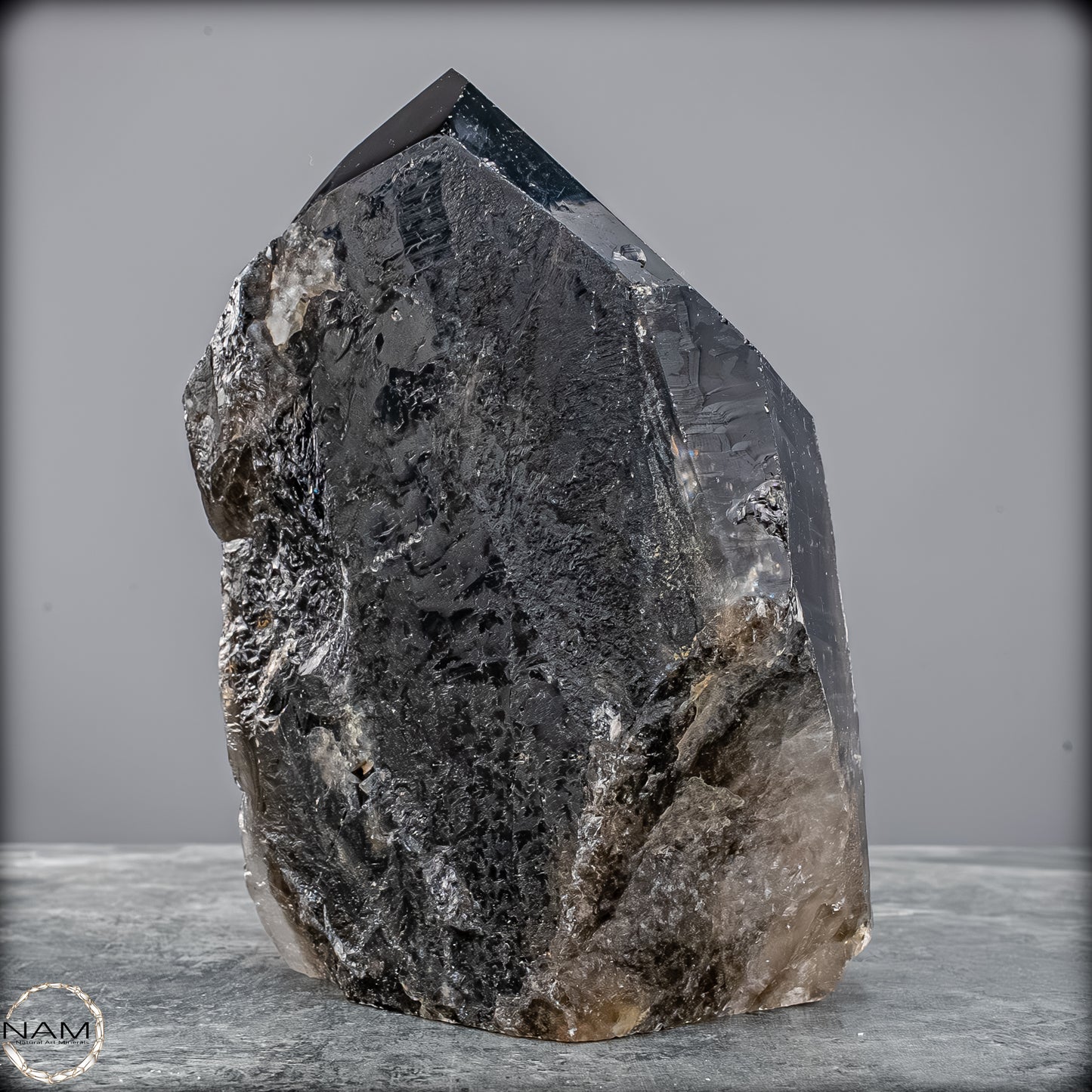 Rauchquarz Spitze – Kraftvolle Erdung in ihrer reinsten Form - 2402,16g