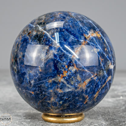 Natürliche Sodalith Kugel – 396,05g - 67mm