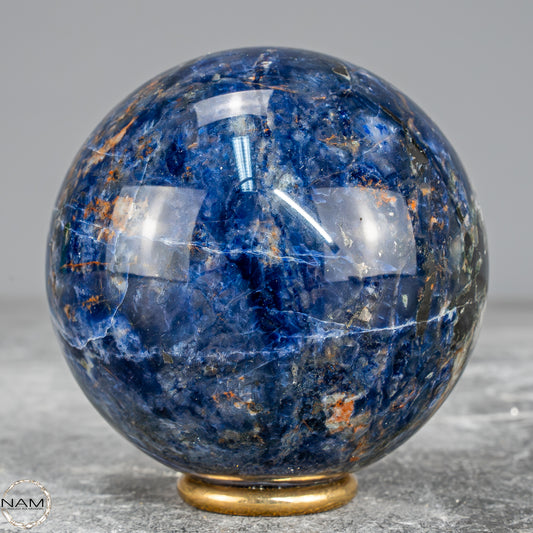 Natürliche Sodalith Kugel – 396,05g - 67mm