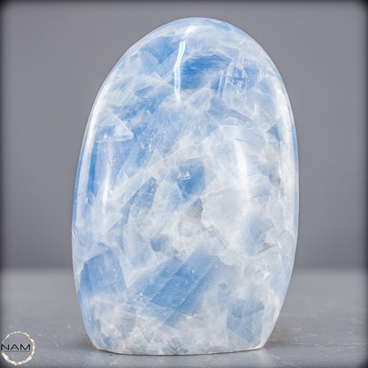 Natürliche Blaue Calcit-Kristall Freiform - 807,65g