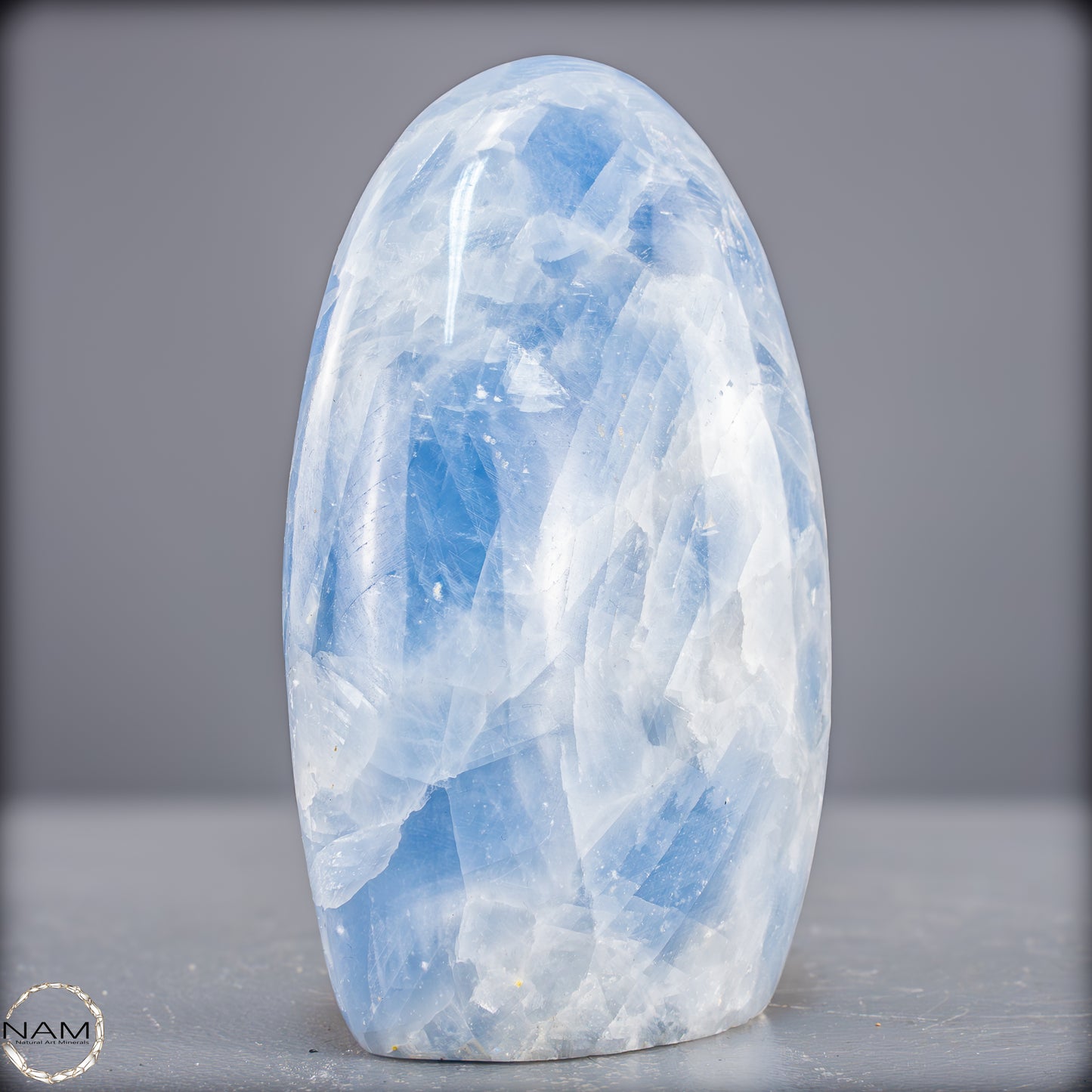 Natürliche Blaue Calcit-Kristall Freiform - 807,65g