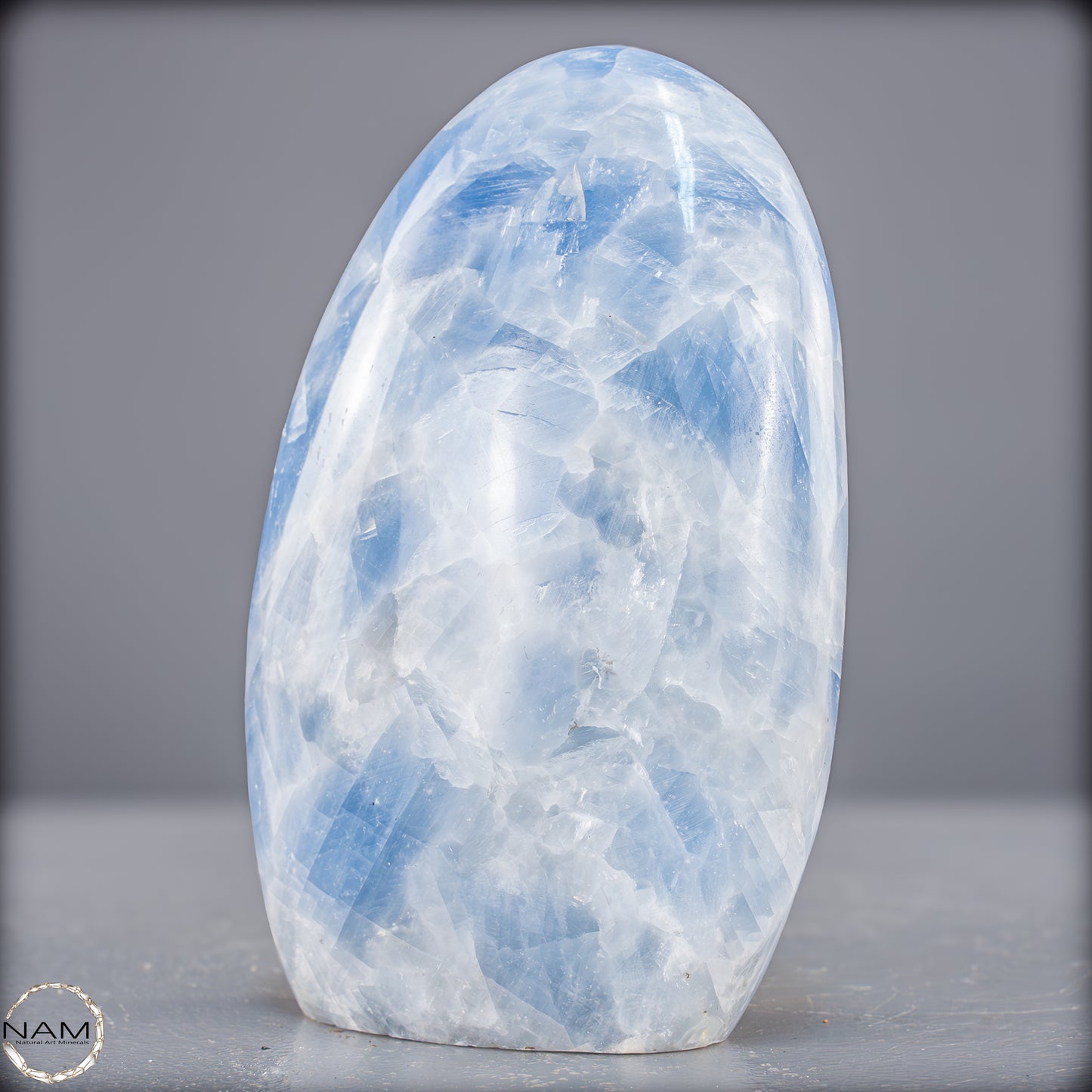 Natürliche Blaue Calcit-Kristall Freiform - 807,65g