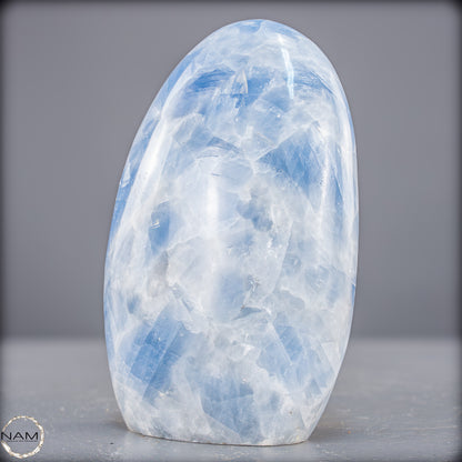 Natürliche Blaue Calcit-Kristall Freiform - 807,65g