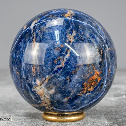 Natürliche Sodalith Kugel – 396,05g - 67mm