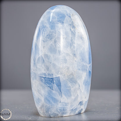 Natürliche Blaue Calcit-Kristall Freiform - 807,65g