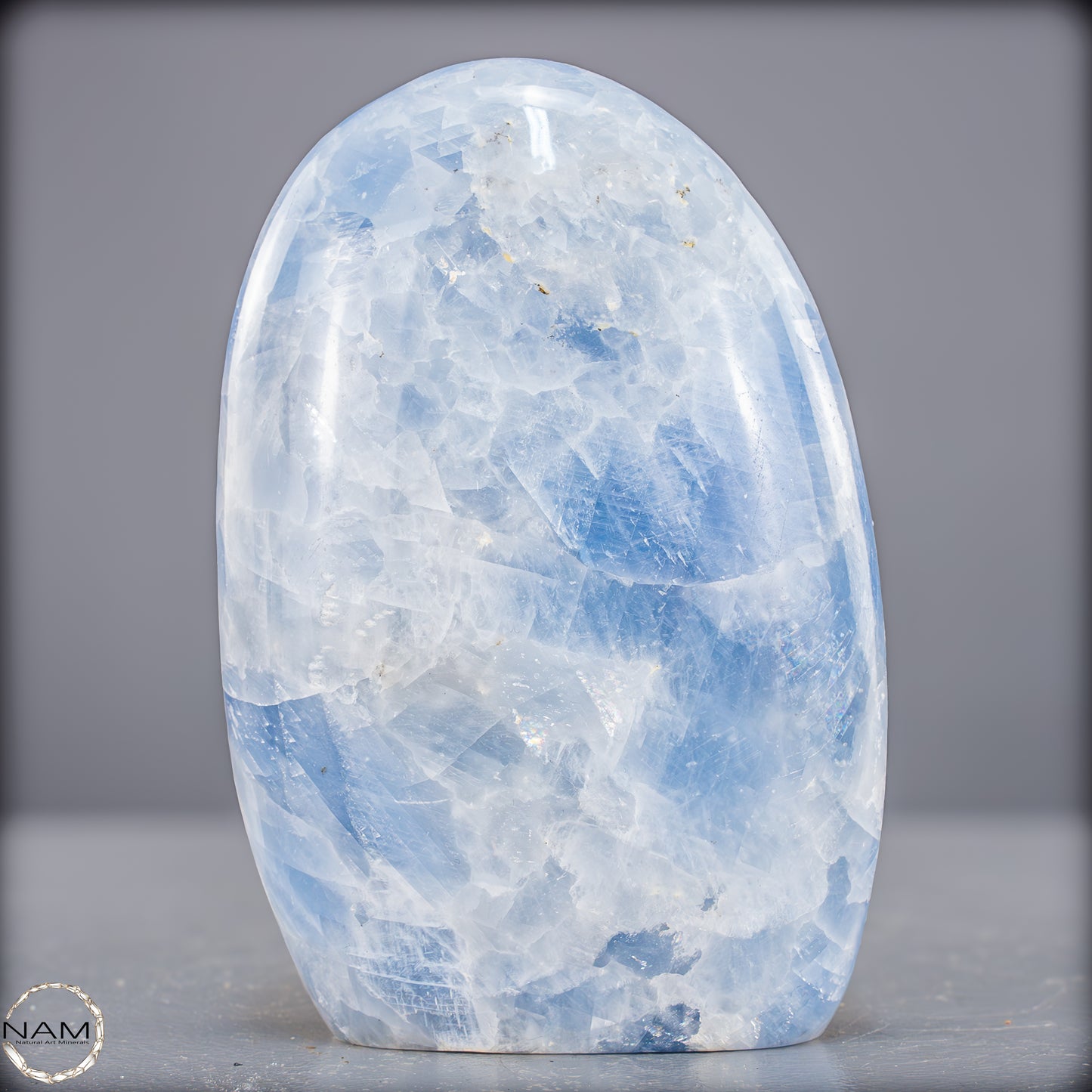 Natürliche Blaue Calcit-Kristall Freiform - 807,65g