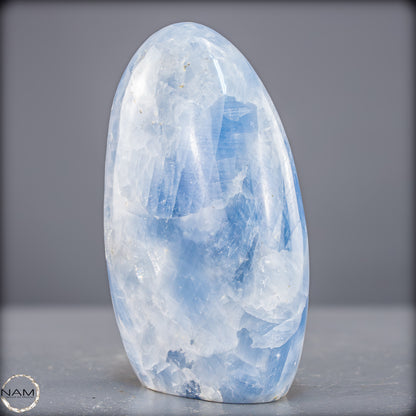 Natürliche Blaue Calcit-Kristall Freiform - 807,65g