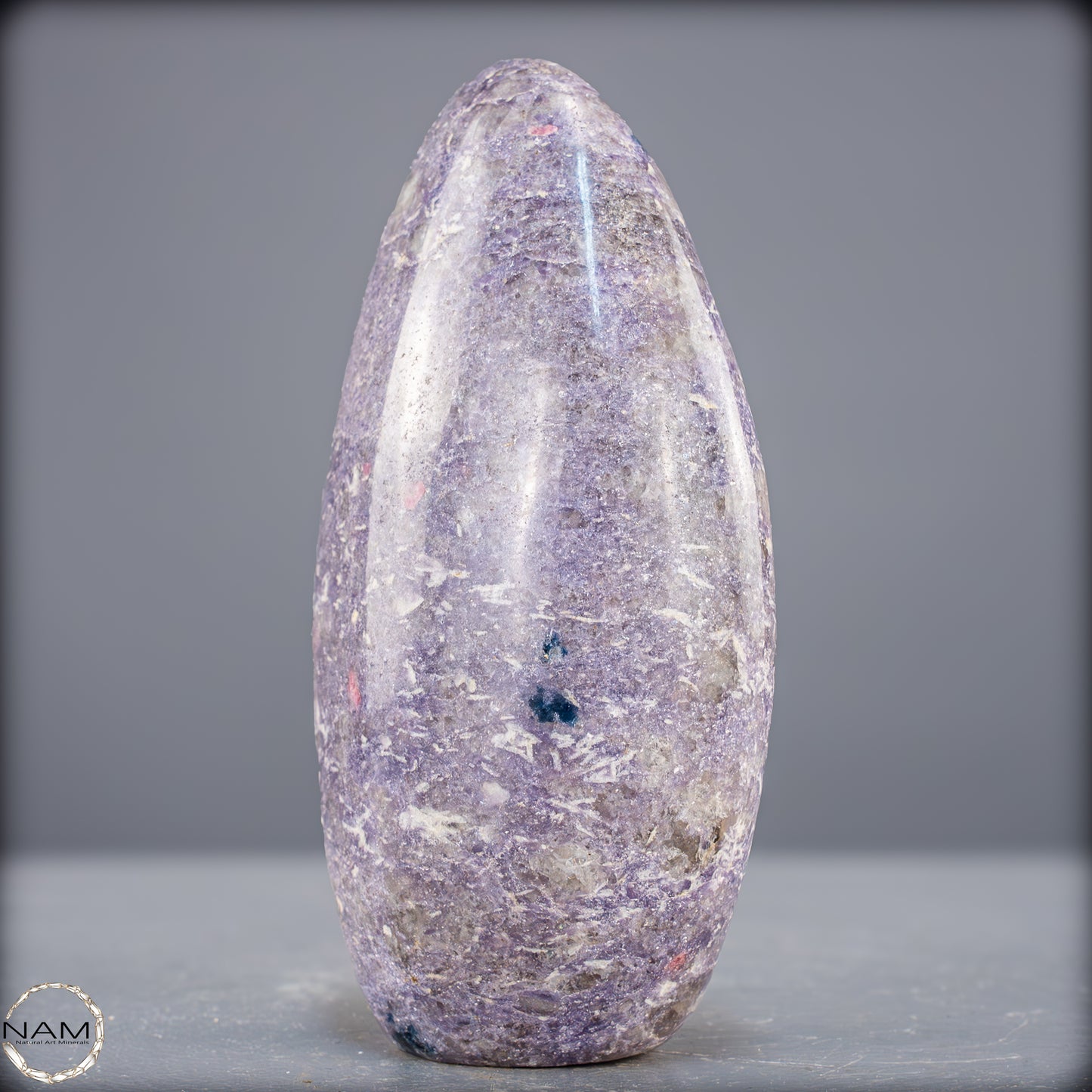 Natürlicher Einhornstein - Lepidolit Kristall-Freiform - 970,35g