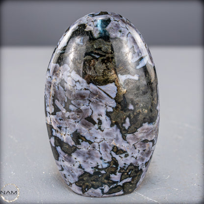 Natürliche Merlinit (Gabbro) Kristall Freiform - 882,07g