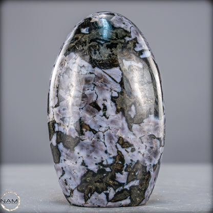 Natürliche Merlinit (Gabbro) Kristall Freiform - 882,07g