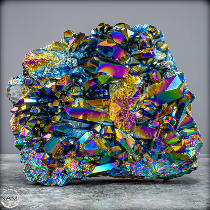 Titanium Aura Quarz – Schillernde Energie der Transformation – 3122,18g