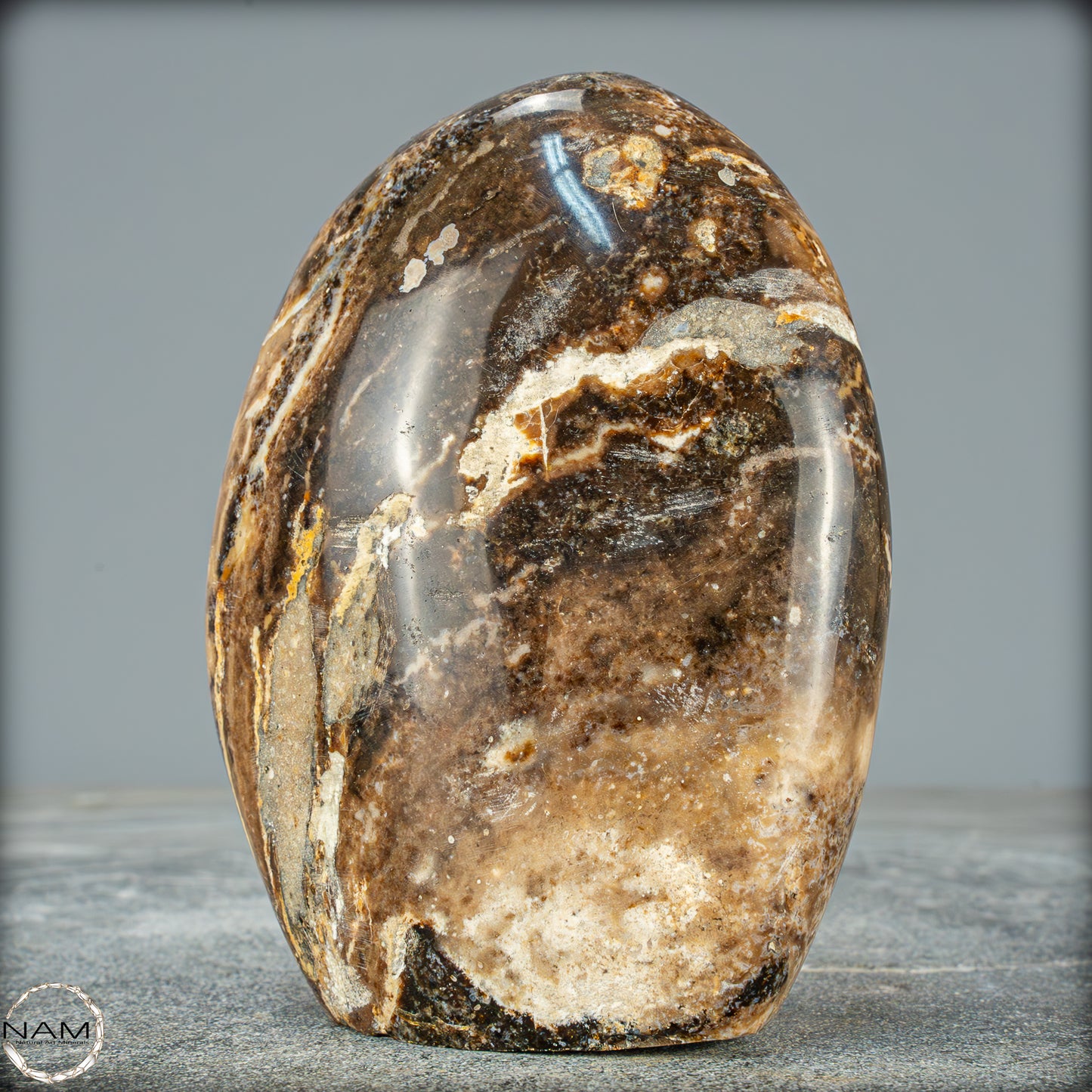 Natürliche Schwarzer Opal Freiform - 556,37g