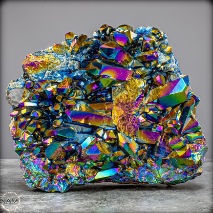 Titanium Aura Quarz – Schillernde Energie der Transformation – 3122,18g