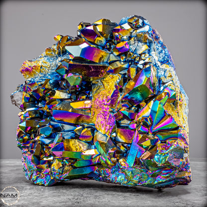 Titanium Aura Quarz – Schillernde Energie der Transformation – 3122,18g