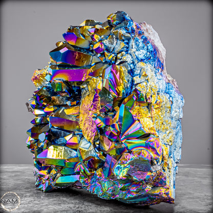 Titanium Aura Quarz – Schillernde Energie der Transformation – 3122,18g