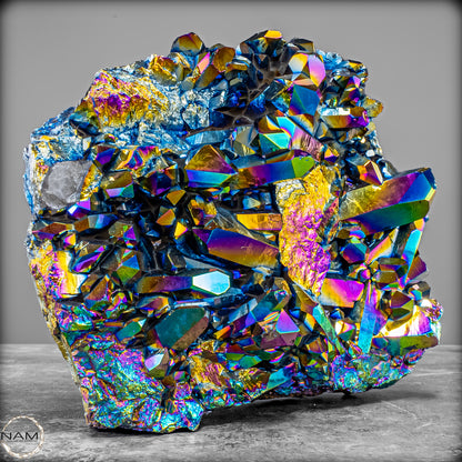 Titanium Aura Quarz – Schillernde Energie der Transformation – 3122,18g