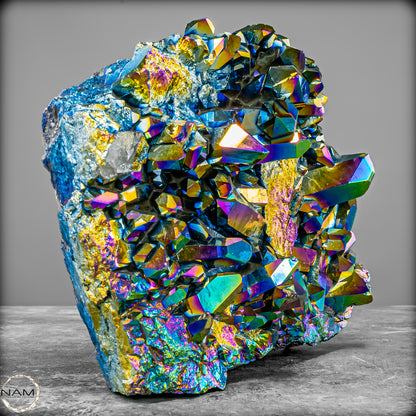 Titanium Aura Quarz – Schillernde Energie der Transformation – 3122,18g