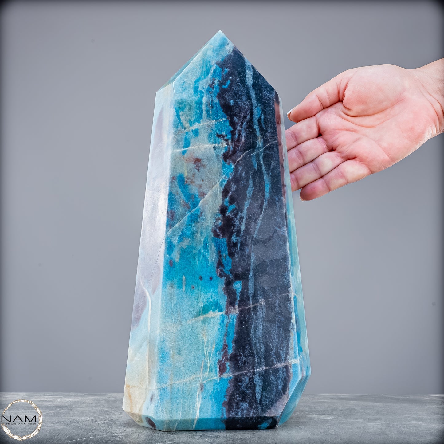 Großer Natürlicher Trolleit-Kristall Obelisk aus Brasilien - 5551,38g