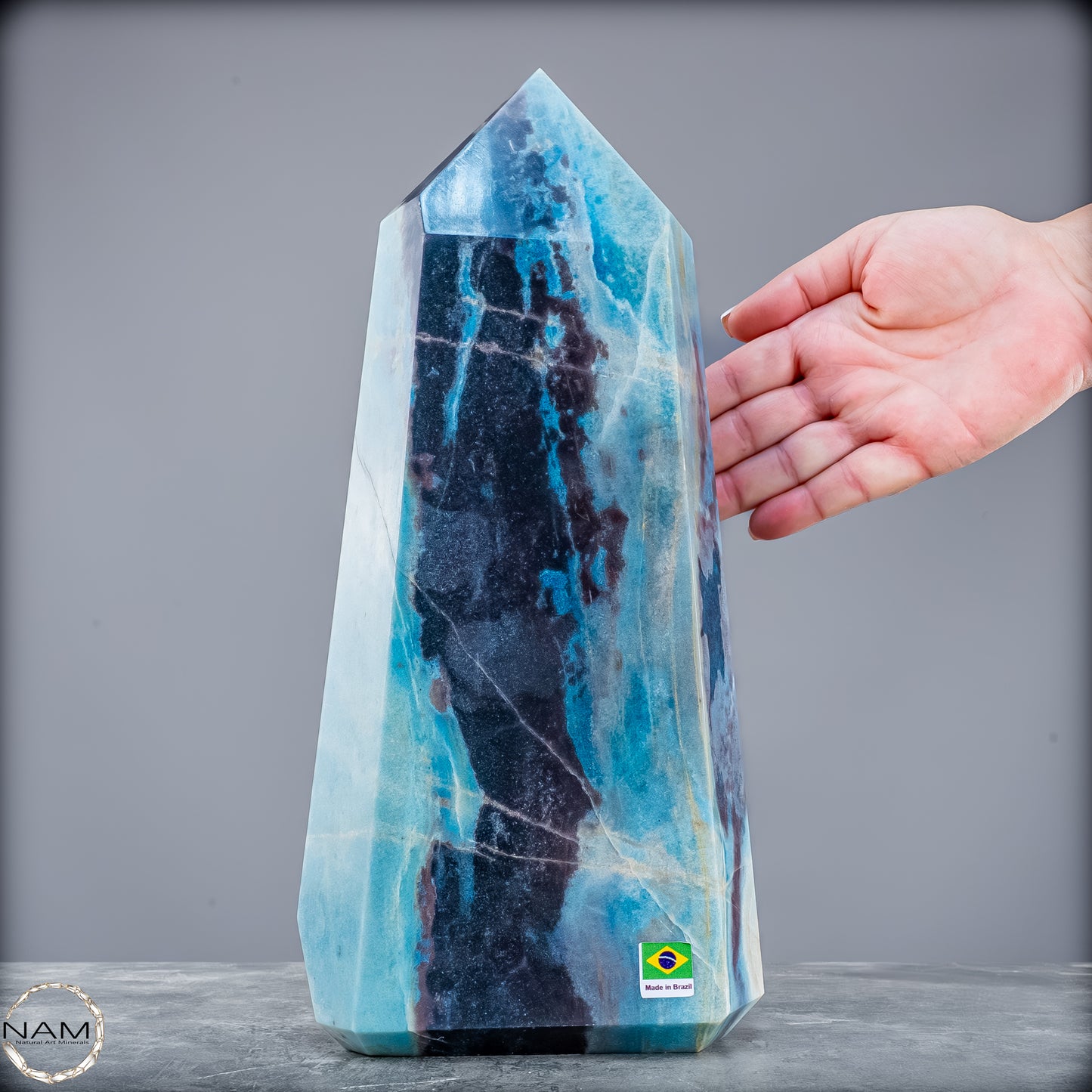 Großer Natürlicher Trolleit-Kristall Obelisk aus Brasilien - 5551,38g