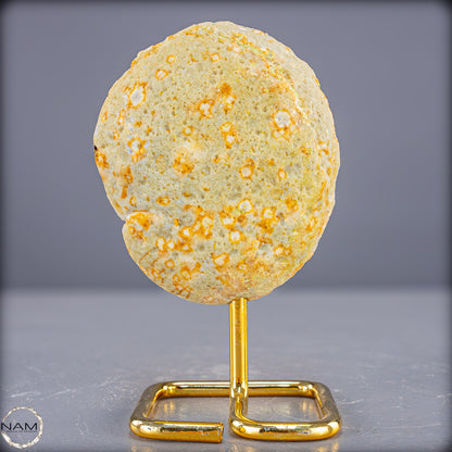 Natürliche Achat Druse auf Ständer, Brasilien - 402,73g