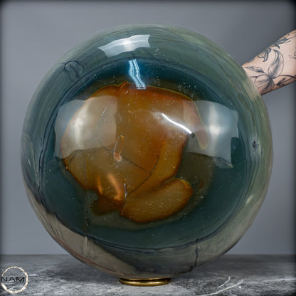 Natürliche Große Polychrome Jaspis Kristall-Kugel - 37403,66g - 315mm