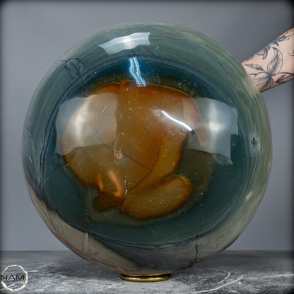 Natürliche Große Polychrome Jaspis Kristall-Kugel - 37403,66g - 315mm