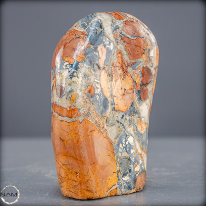 Natürliche Indonesische Picture Jasper-Kristall Freiform – 381,27g
