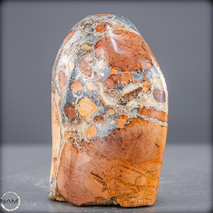 Natürliche Indonesische Picture Jasper-Kristall Freiform – 381,27g
