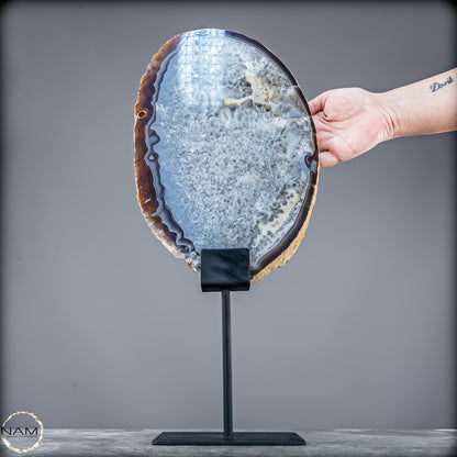 Achat Scheibe mit Druse –  4029,34g