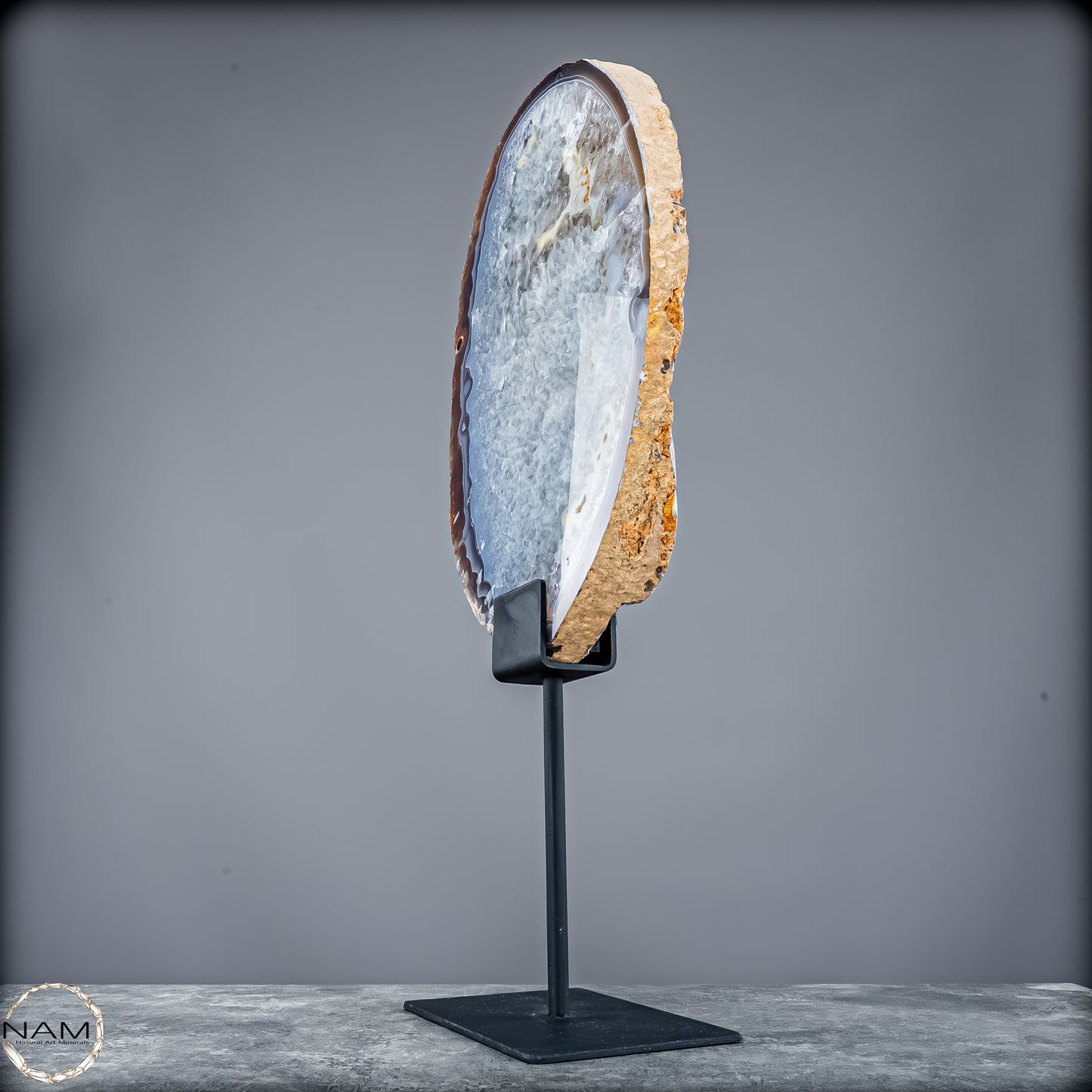 Achat Scheibe mit Druse –  4029,34g