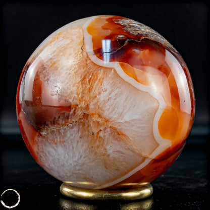 Natürliche Mehrfabige Carneol Kristall Kugel - 710,32 g - 80mm