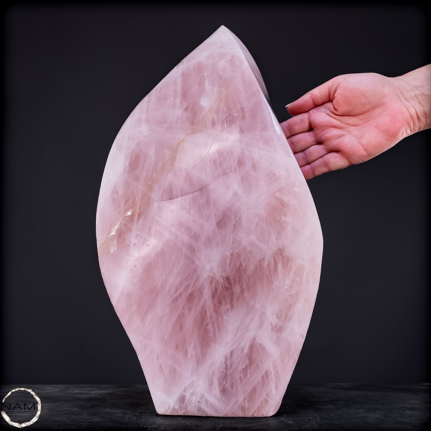 Große Rosenquarz Freiform - 15432,71g