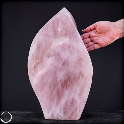 Große Rosenquarz Freiform - 15432,71g