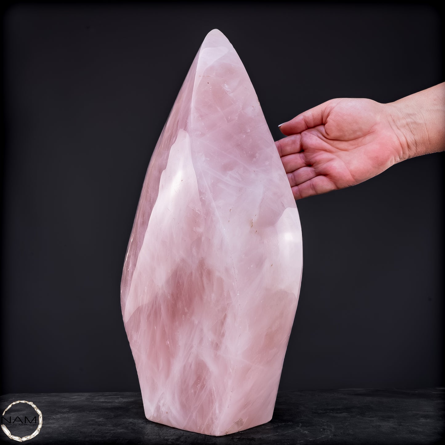 Große Rosenquarz Freiform - 15432,71g