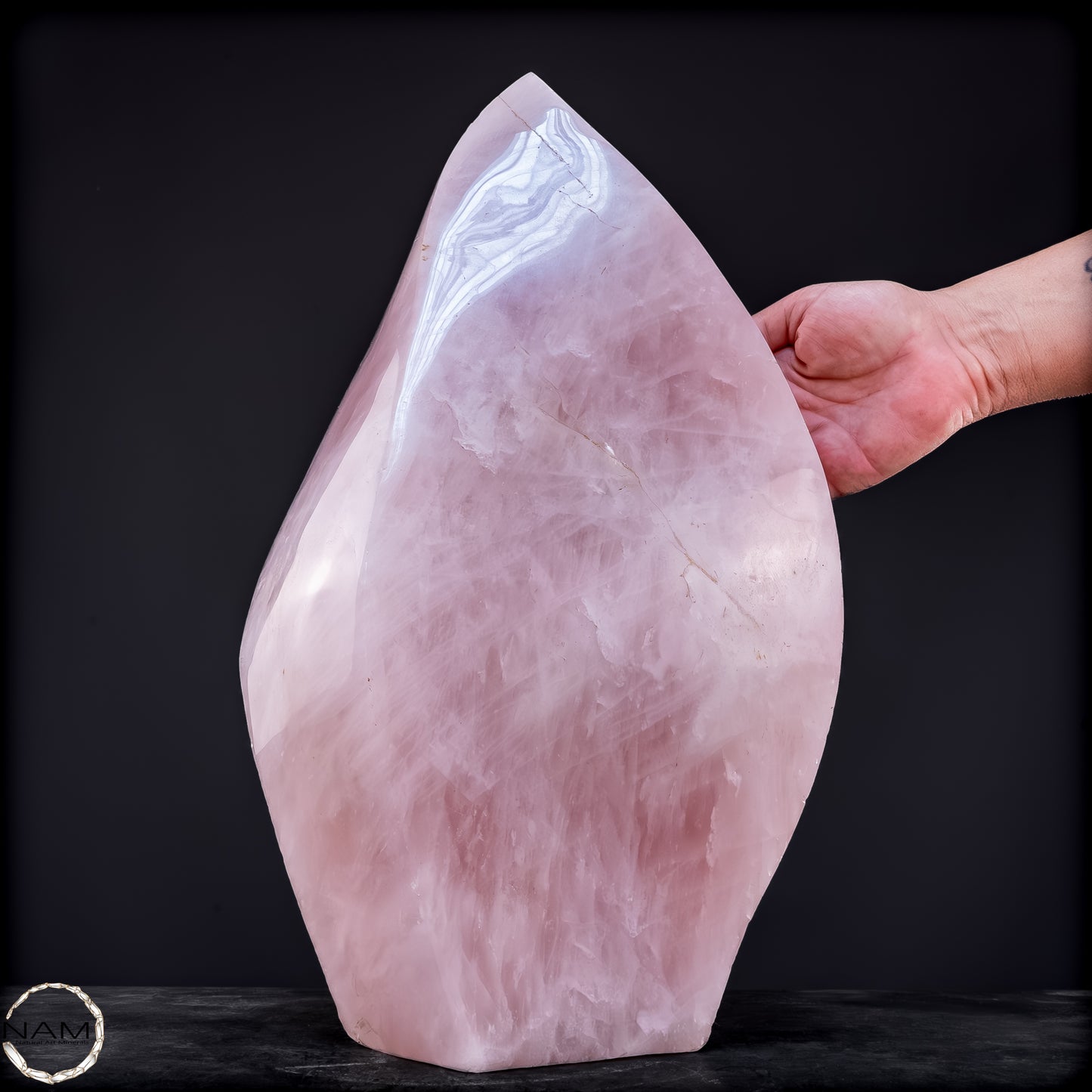 Große Rosenquarz Freiform - 15432,71g