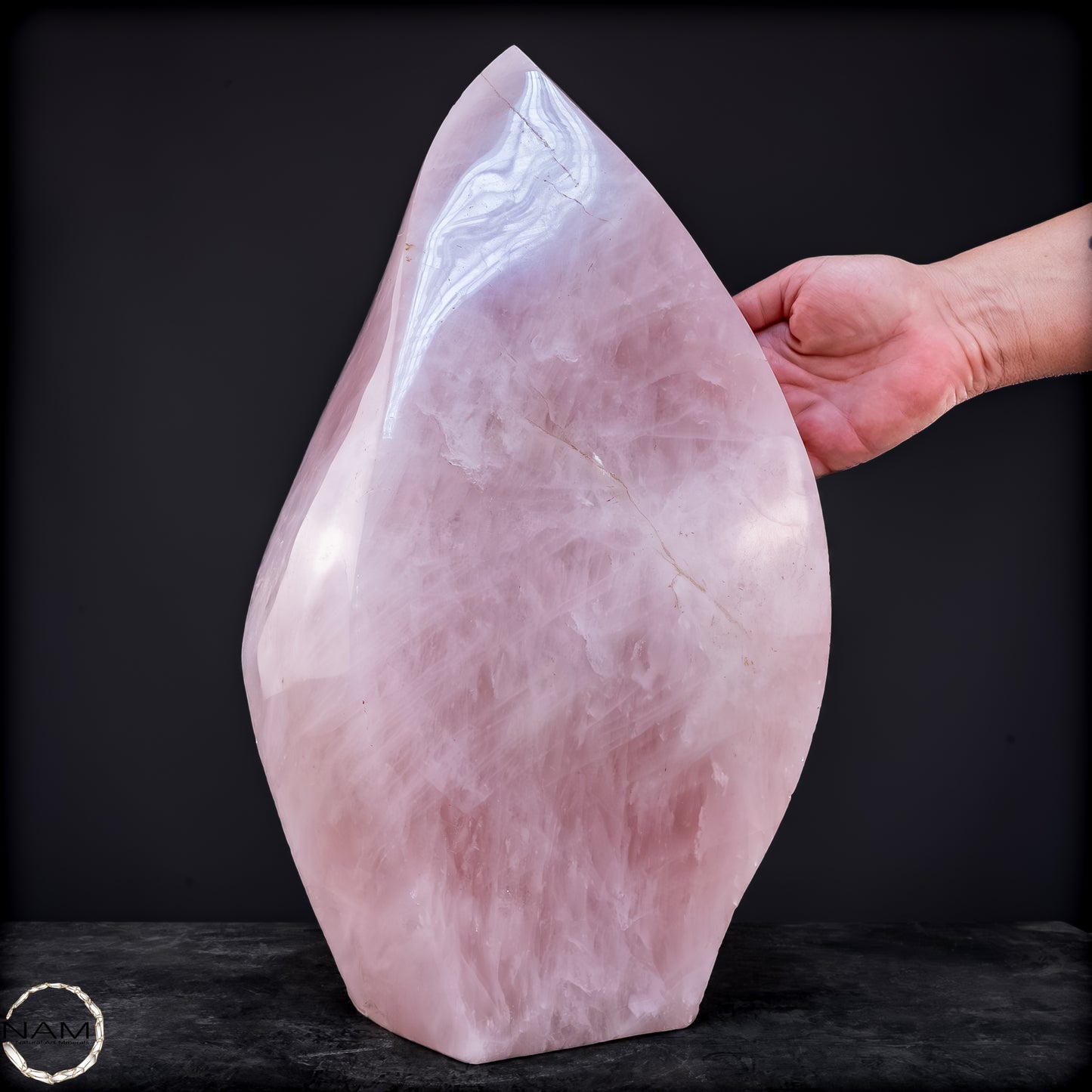 Große Rosenquarz Freiform - 15432,71g