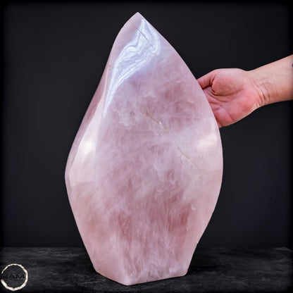 Große Rosenquarz Freiform - 15432,71g