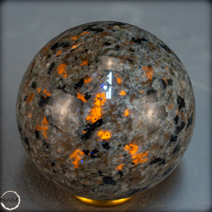 Natürliche Yooperlite Kugel aus den USA – 353,12g - 63,5mm