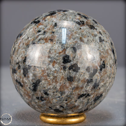 Natürliche Yooperlite Kugel aus den USA – 353,12g - 63,5mm