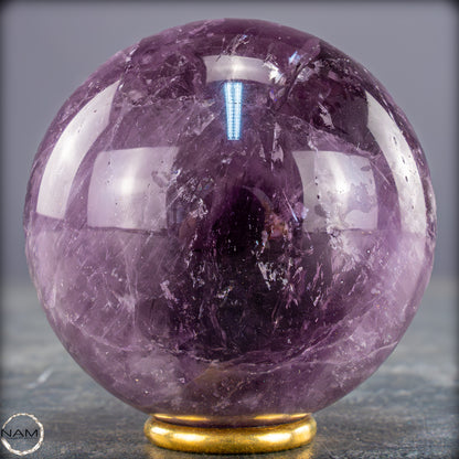 Natürliche Amethyst-Kristall Kugel, Brasilien - 368,99g - 64mm