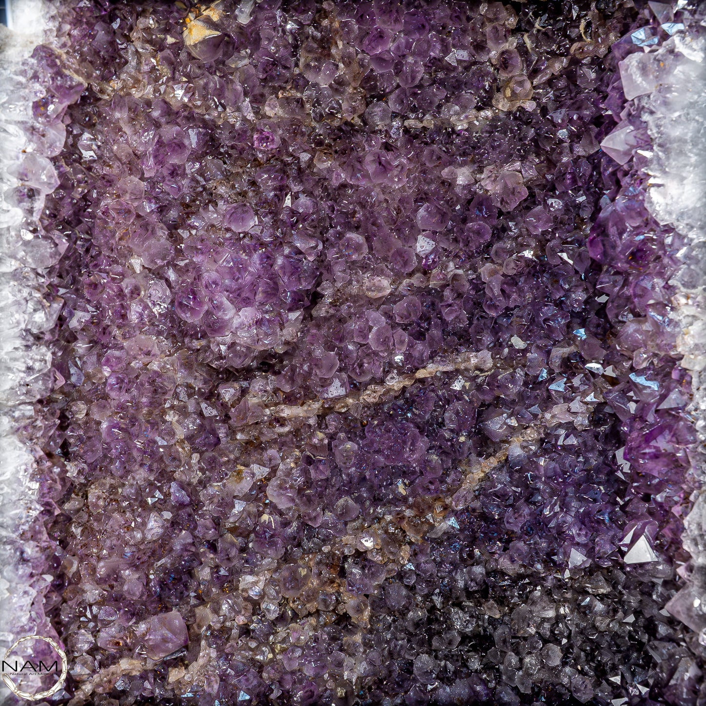 Majestätische Amethyst-Achat-Geode aus Uruguay – 58,8 kg Naturkunstwerk