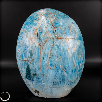 Natürliche Blaue Apatit Kristall-Freiform - 890,22 g