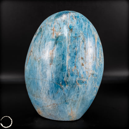 Natürliche Blaue Apatit Kristall-Freiform - 890,22 g